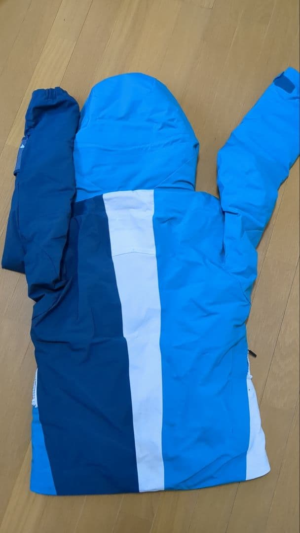 DESCENTE S.I.O. スキーウェア 青/白