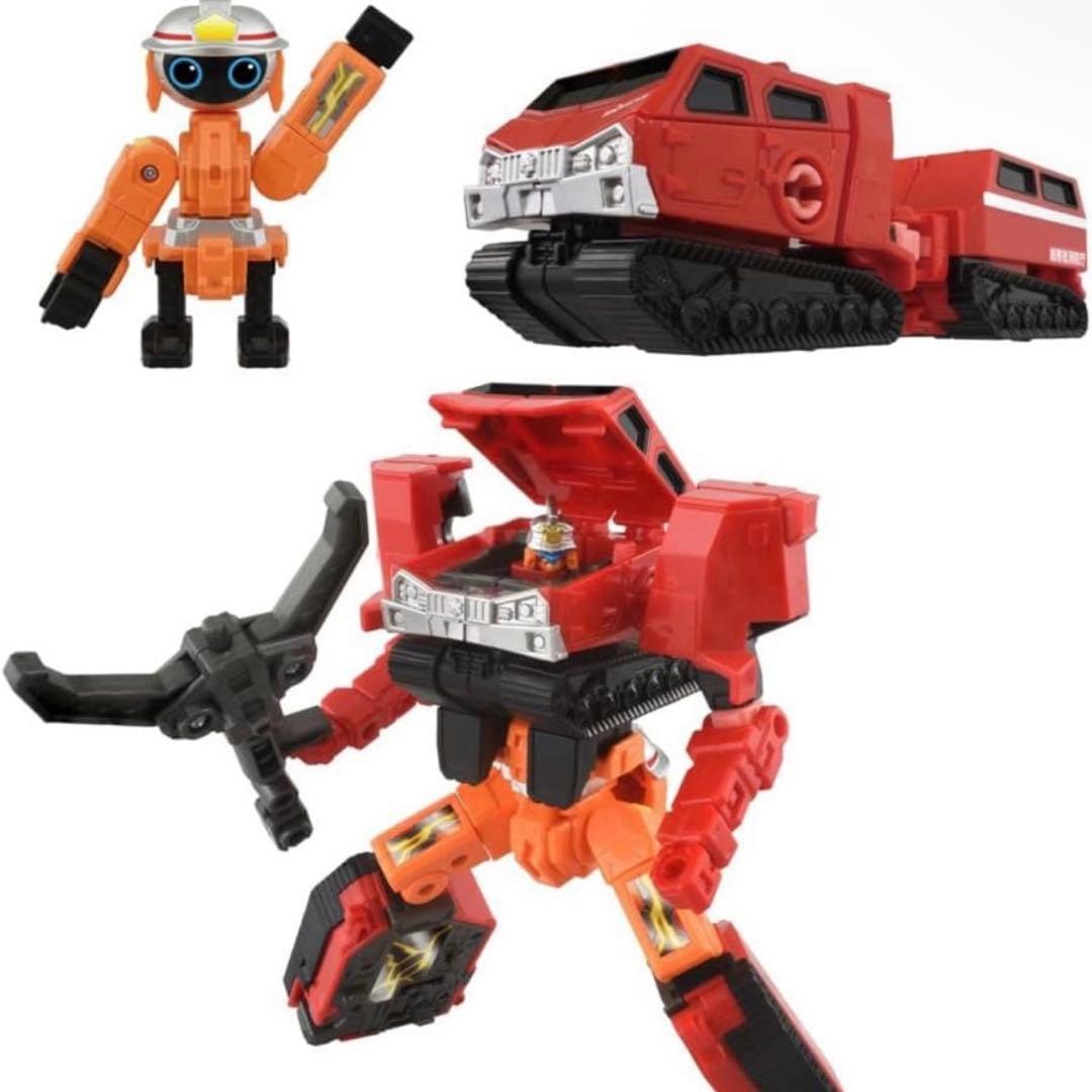 【新品未開封】ジョブレイバー！男子大人気玩具エクシード警察消防特急超越DXセット