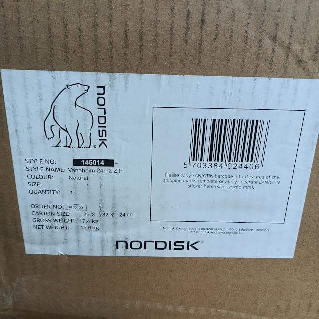 NORDISK Vanaheim ヴァナヘイム24用フロア 146014