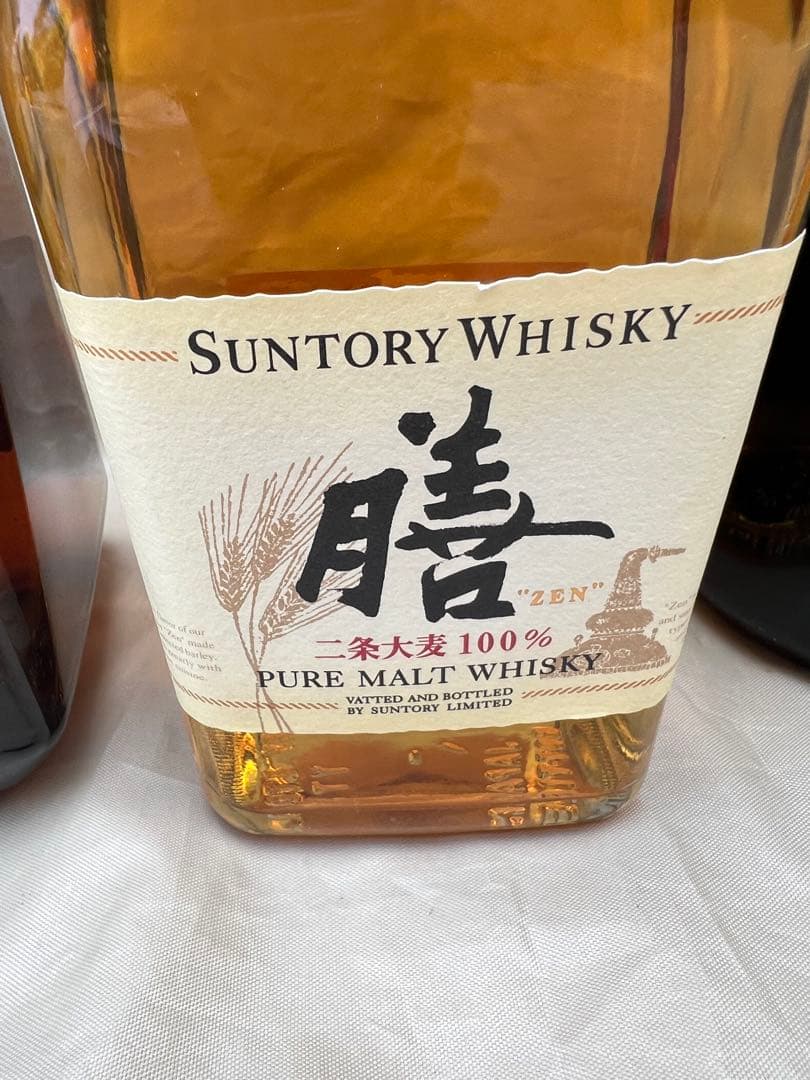 ★未開栓★サントリー・膳・ローヤルなどウイスキー4本セット古酒