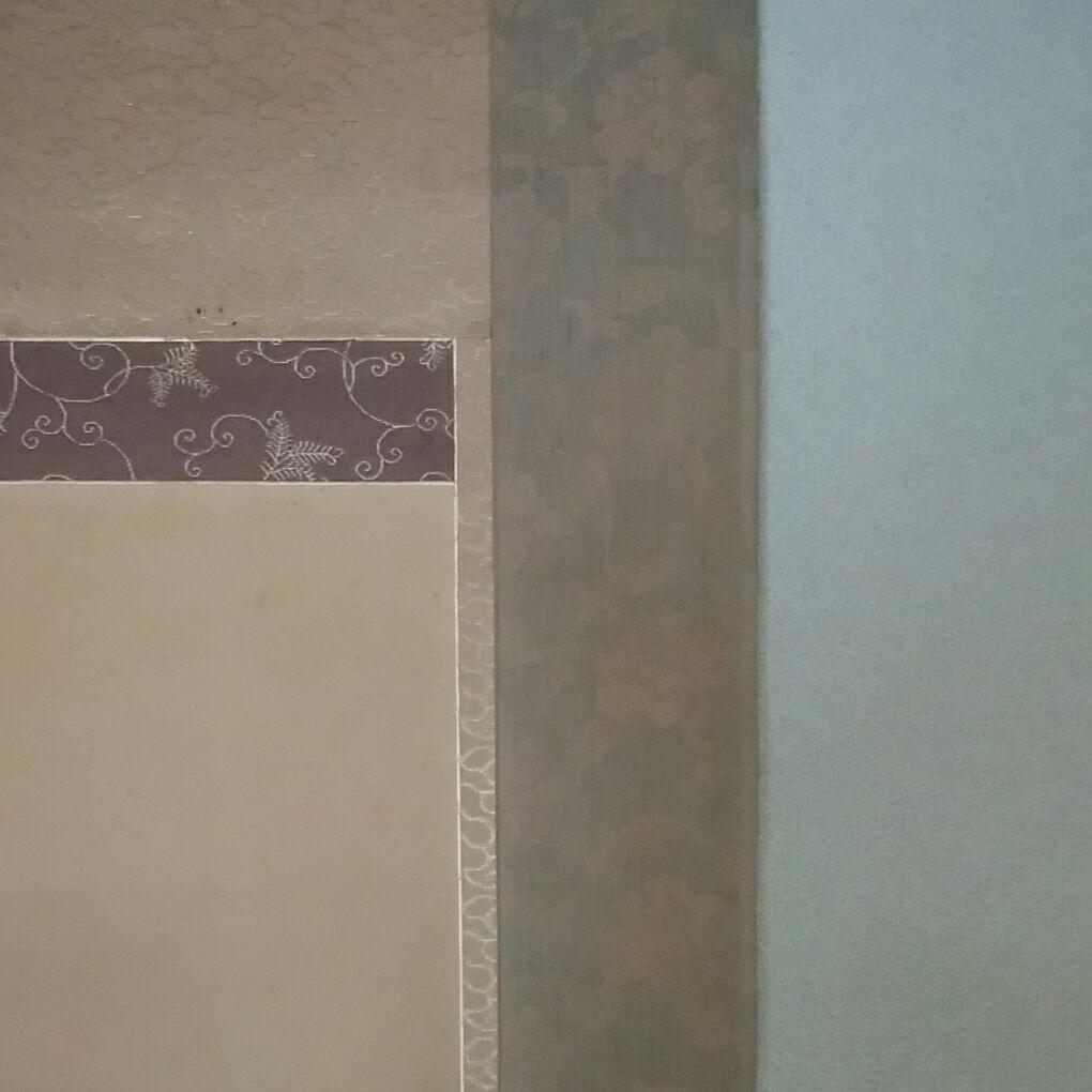 掛軸　観音仏　共箱付