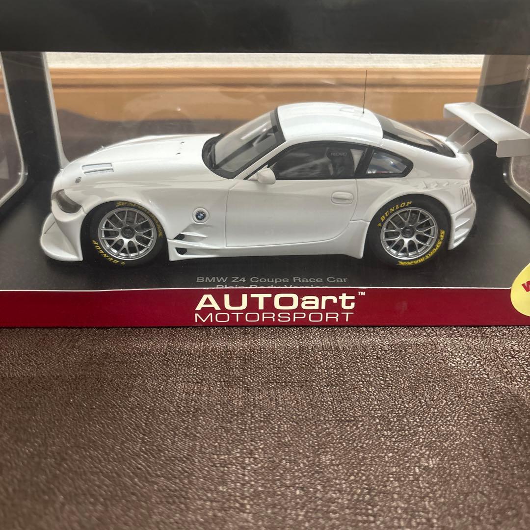 Autoart 1/18  z4 coupe race car クーペ