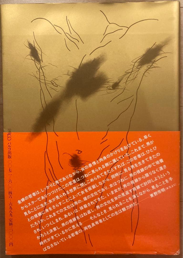 PARCO出版　沢田研二　水の皮膚　初版帯付　並上　ジュリー　絶版　ヌード