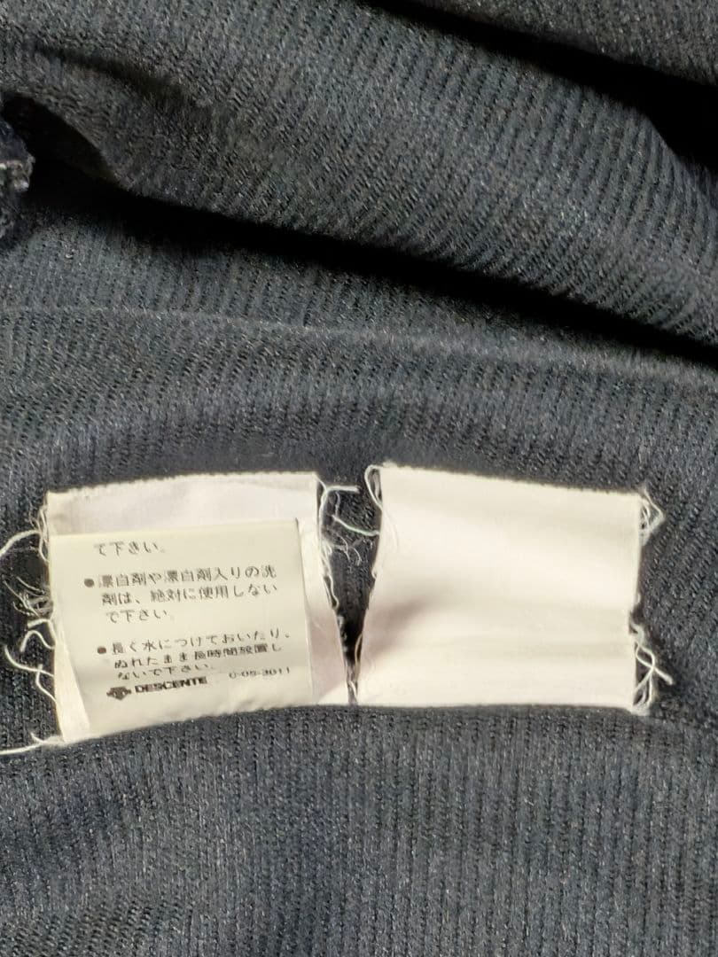 80s デサント 阪神タイガース　ジャージ トラックジャケット O ブラック 黒