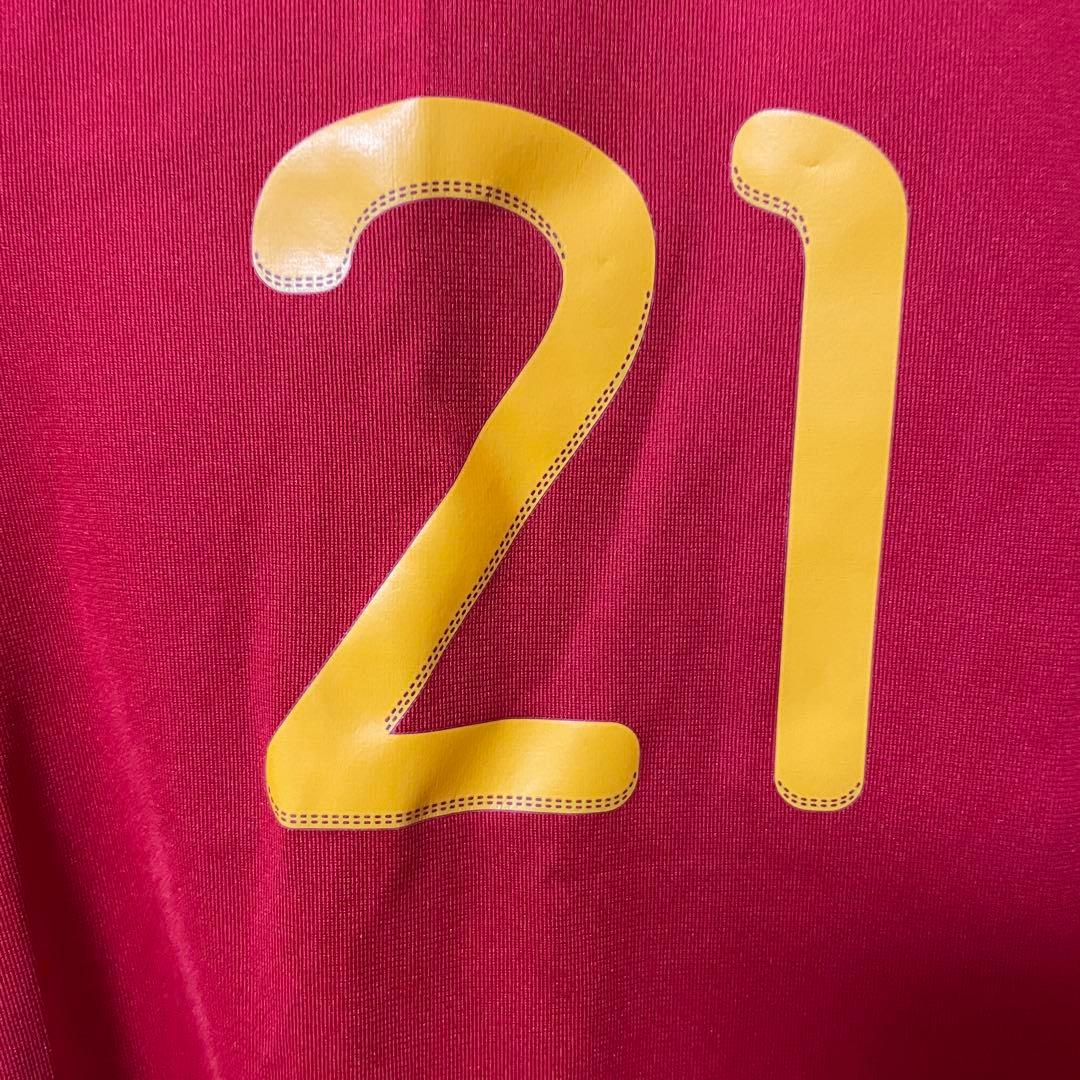 【正規品】スペイン代表 2010W杯優勝 ダビド・シルバ21 海外L