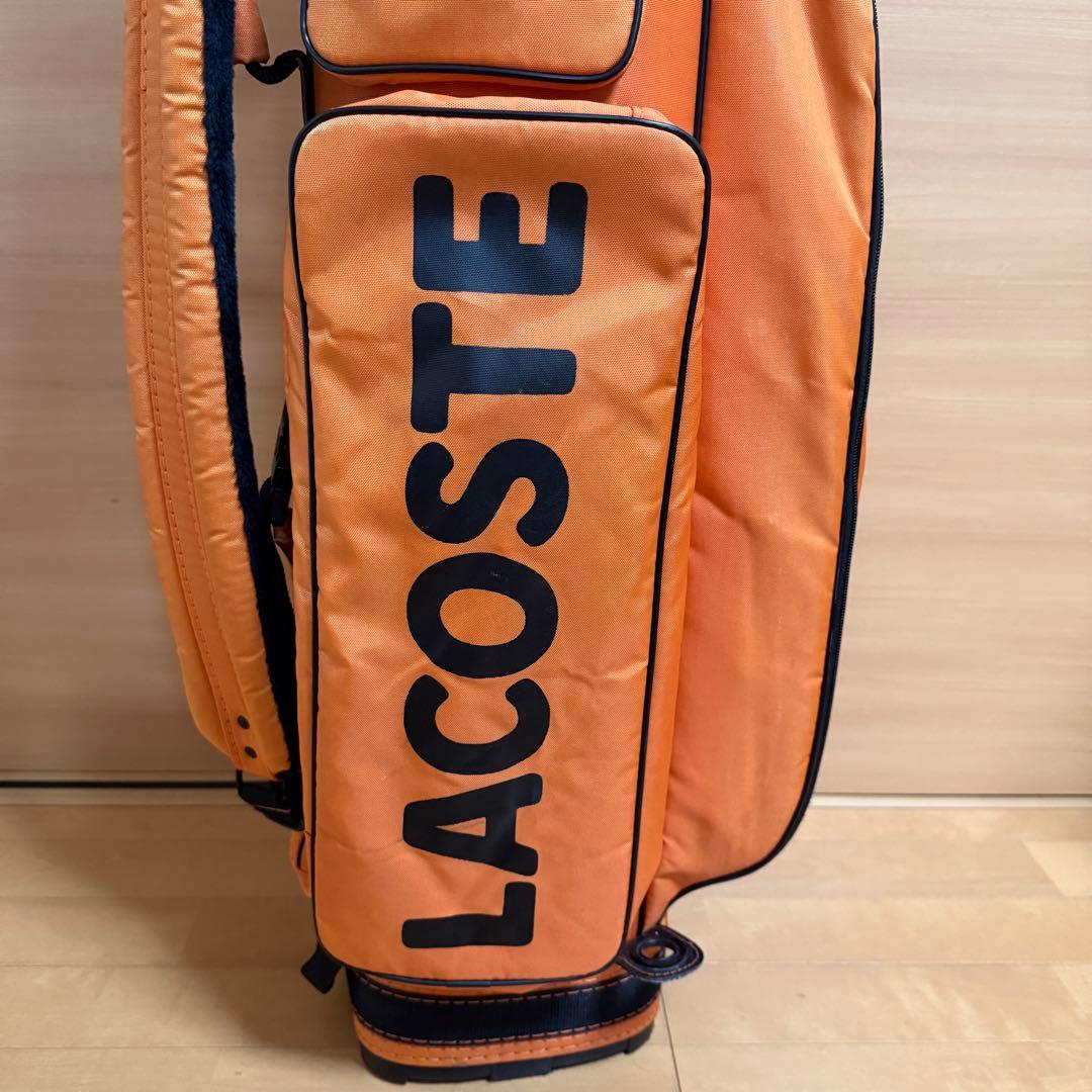 LACOSTE ラコステ ゴルフ キャディバッグ 3口割 稀少品 廃盤品