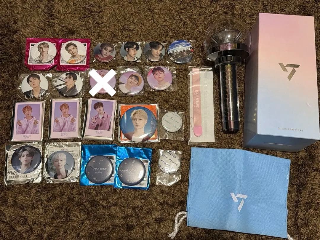 SEVENTEEN 　公式　特典　グッズ　トレカ　全メンバー　1000点以上