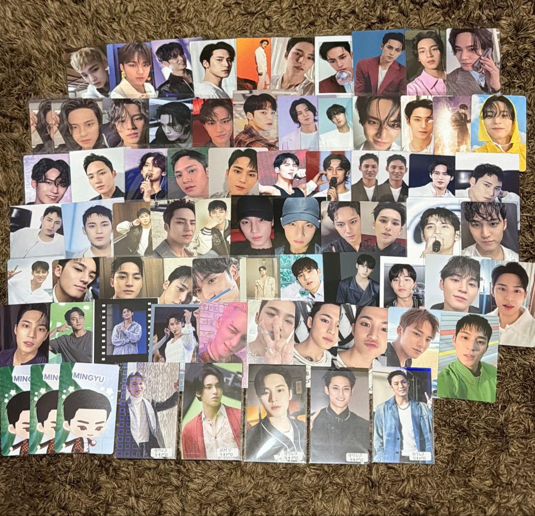 SEVENTEEN 　公式　特典　グッズ　トレカ　全メンバー　1000点以上