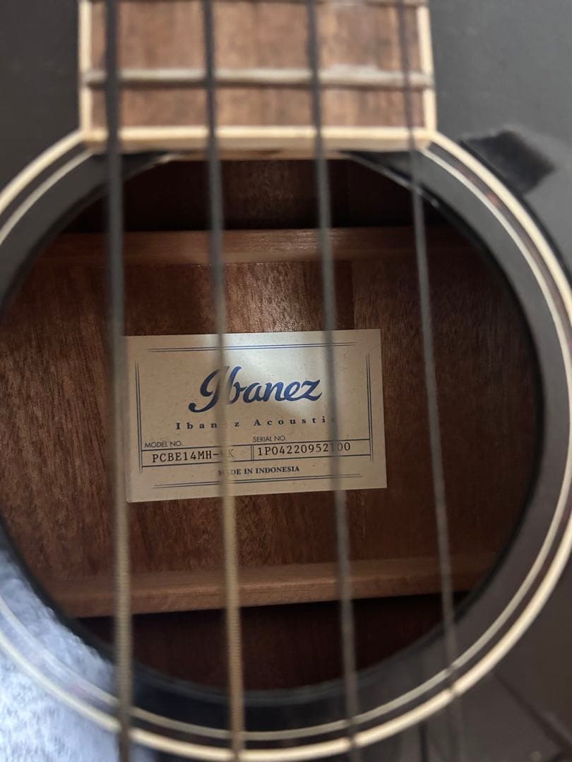 アコースティックベース　Ibanez PCBE14MH-WK