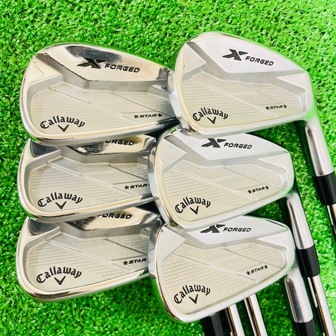 キャロウェイ Callaway X FORGED STAR アイアンセット S