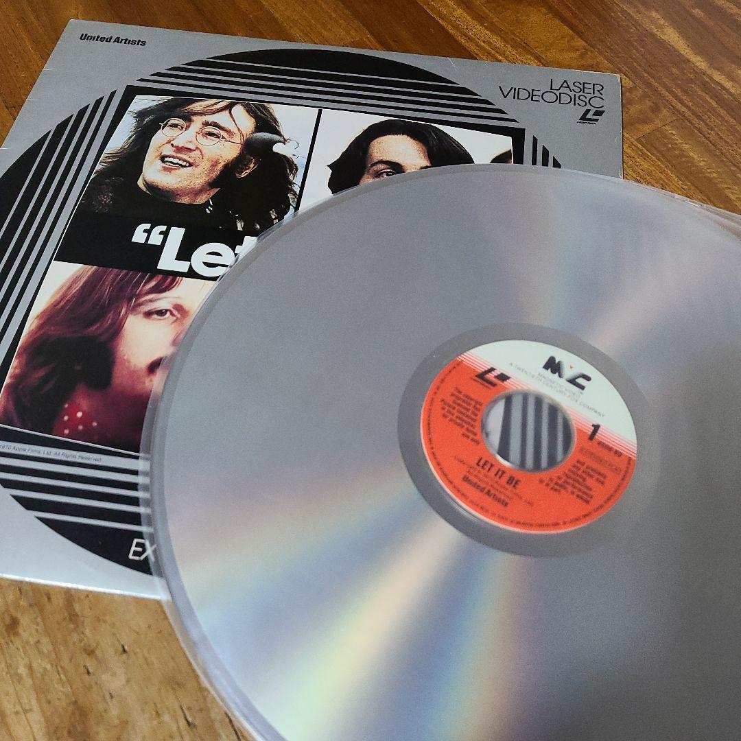 超貴重‼️輸入レーザーディスク盤「レット・イット・ビー」ビートルズ