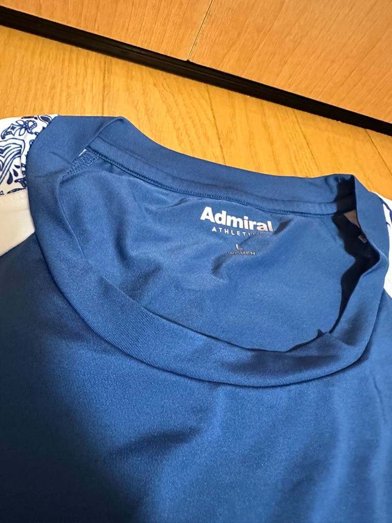 Admiralウェア バンダナ柄Tシャツ 青 3点セット