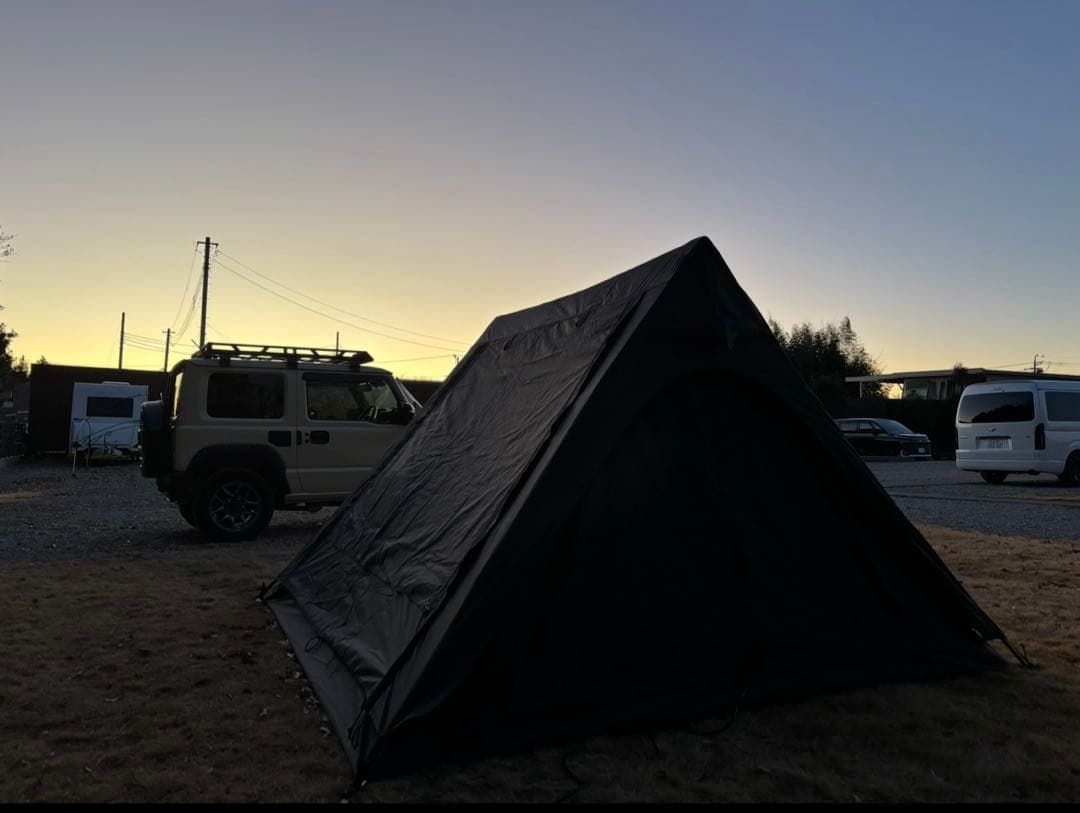 camvil ケムビル　Aテント　ブラック　軍幕　TPU