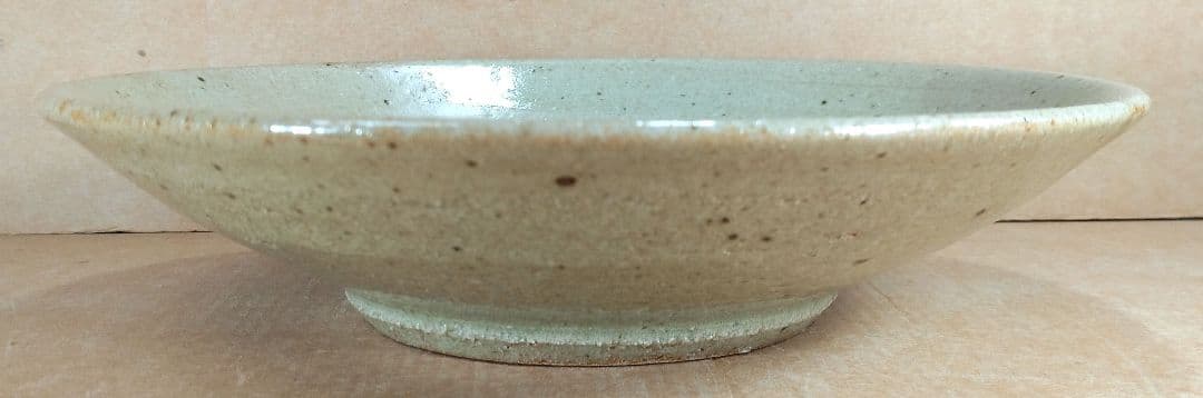 【本物保証】濱田庄司(浜田庄司) 鐵絵皿 濱田晋作識箱 益子焼 人間国宝 民藝