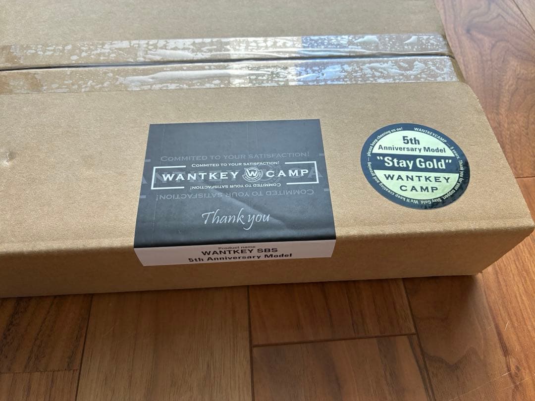 wantkey camp sbs 5th stay gold ウォンキーキャンプ