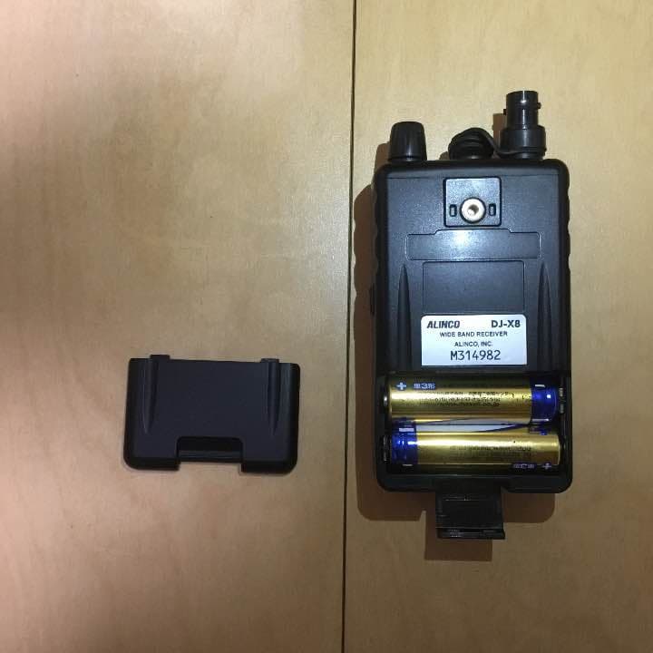 ALINCO DJ-X8 超定番レシーバー(盗聴器、航空無線などの傍受)