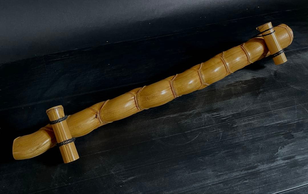 「母」 亀甲竹 結界 竹 紙箱 茶道具 風炉先 煎茶 （Ｂ）