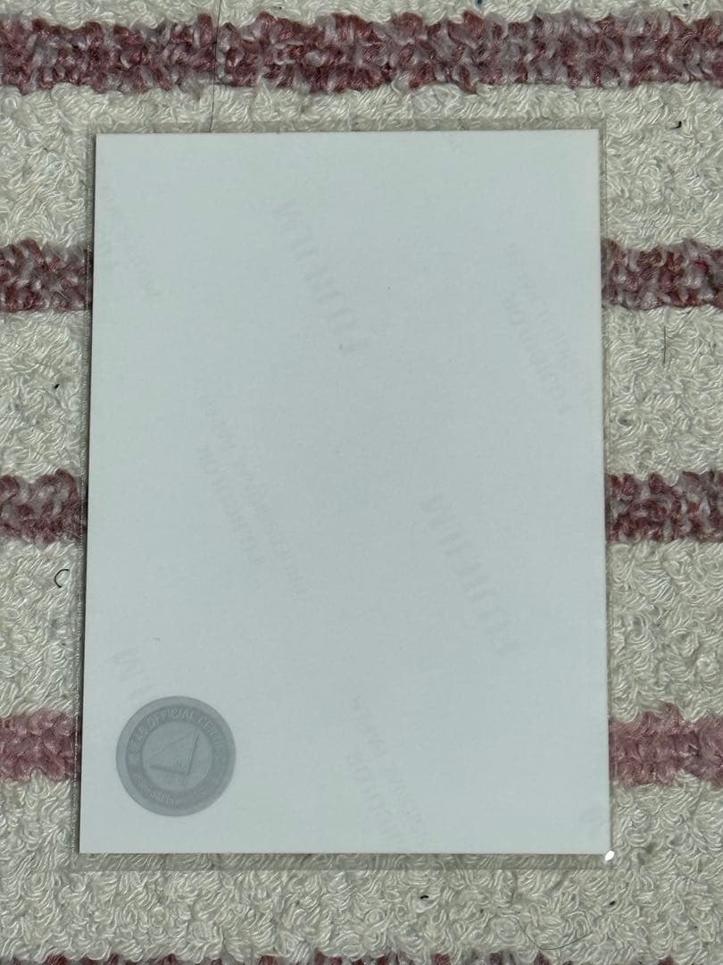 櫻坂46 山﨑天3rdアニラ衣装　生写真　 　座り　直筆サイン