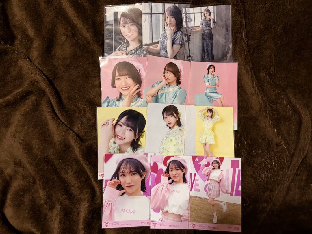 ＝Loveイコラブ 野口衣織 生写真コンプ25枚まとめ売り バラ売り❌