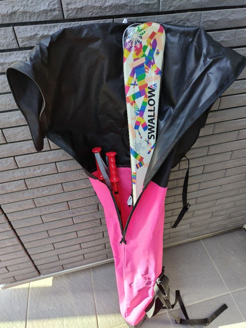 ■SWALLOW■子供用スキーセット■120cm/20.0cm■スキーケース付