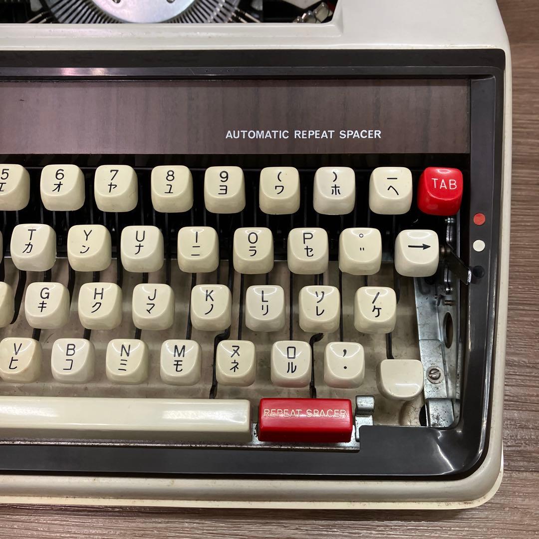B-5 昭和レトロ 希少 カタカナ打機 BROTHER タイプライター