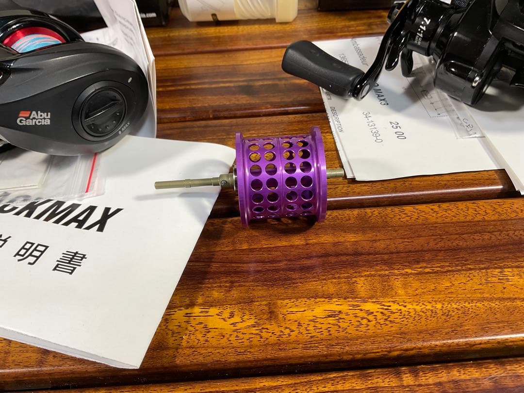 アブガルシア　ブラックマックス　プロマックス　ベイトフィネススプール