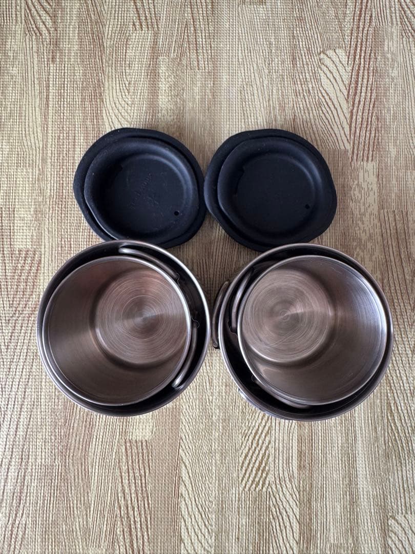  PEAK ステンレス 真空マグ 4個セット　蓋付き