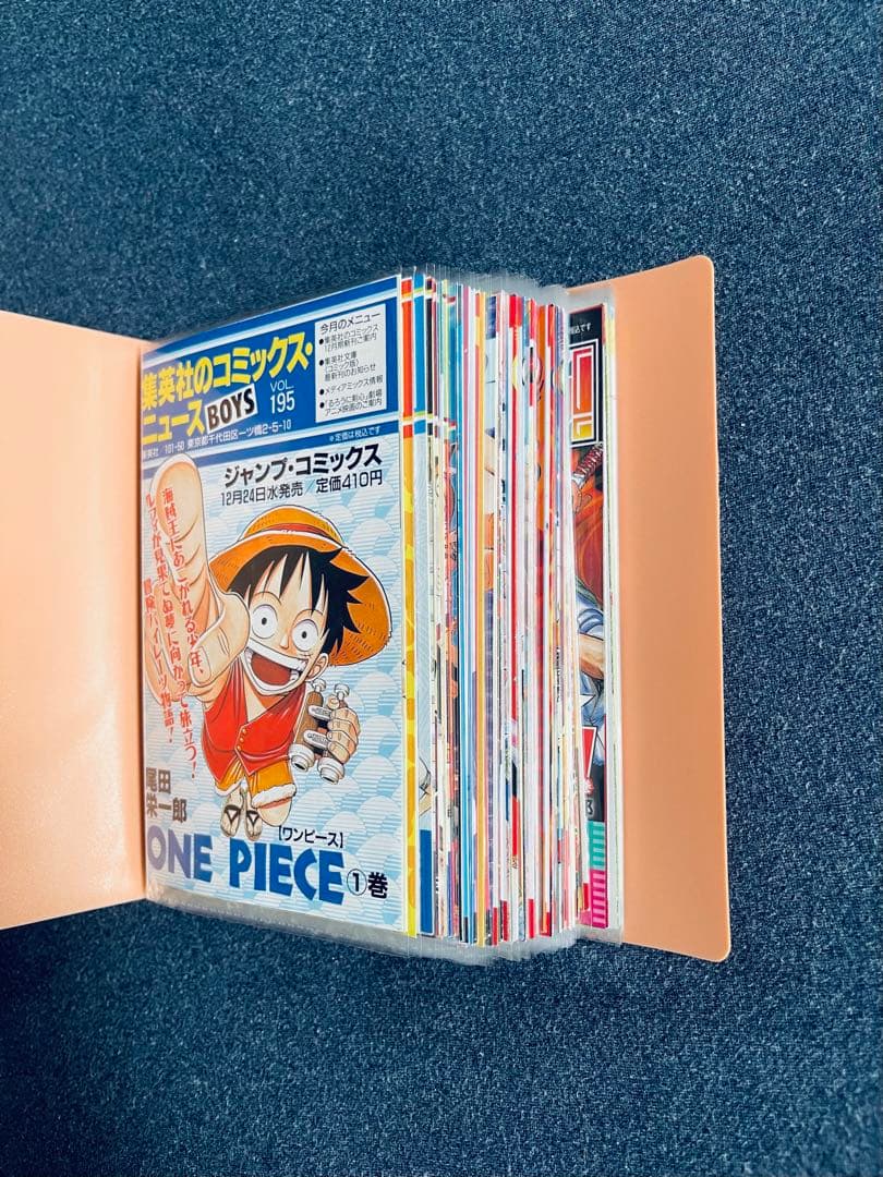 (11) ワンピース　全112巻初版本　帯☆チラシ全巻 ＋ おまけ