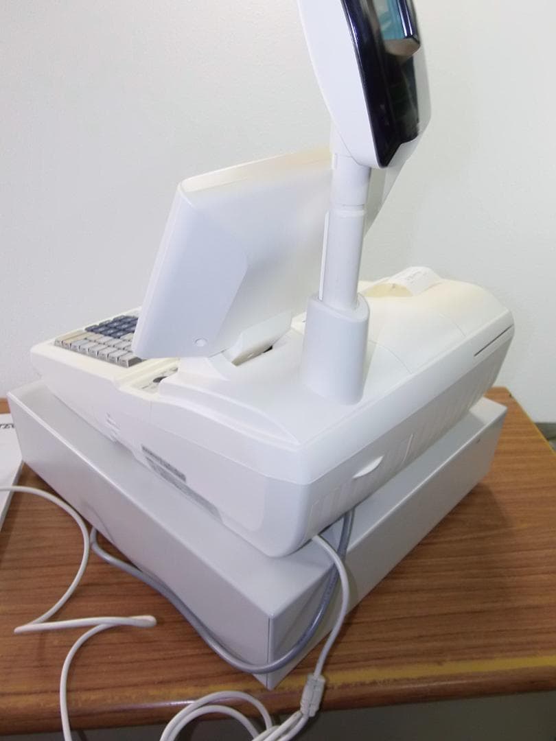 スキャナ329すぐ使える設定無料東芝テック飲食向FS-2055 -V2レジスター