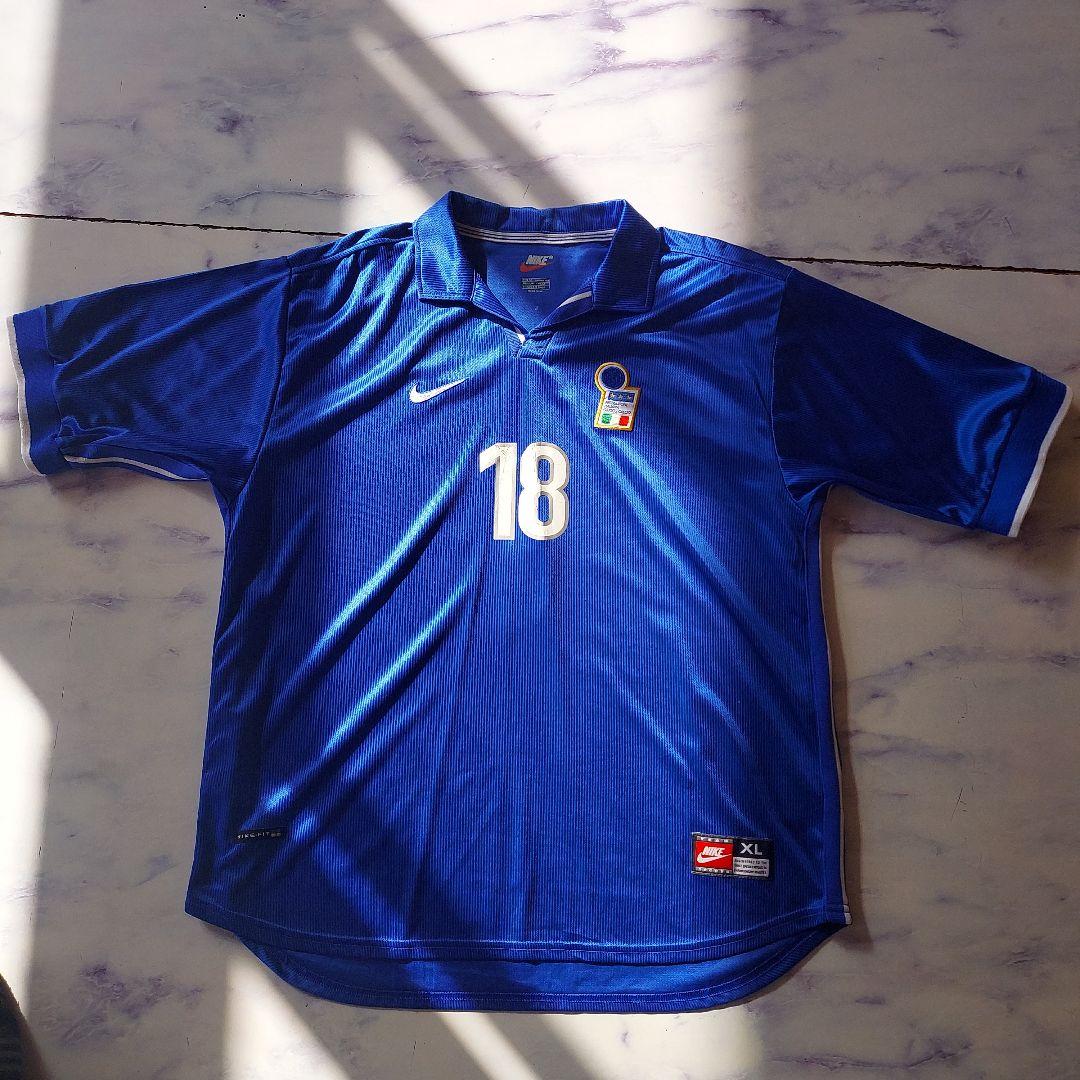 1998年サッカーイタリア代表 ロベルトバッジョ ユニフォーム【XLサイズ】