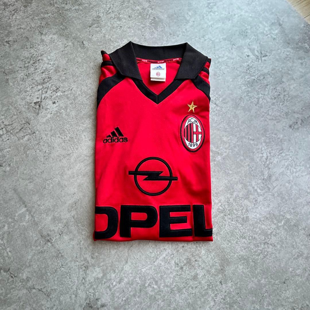 ACミランadidas アディダス　サードモデル　01/02 万国旗タグ