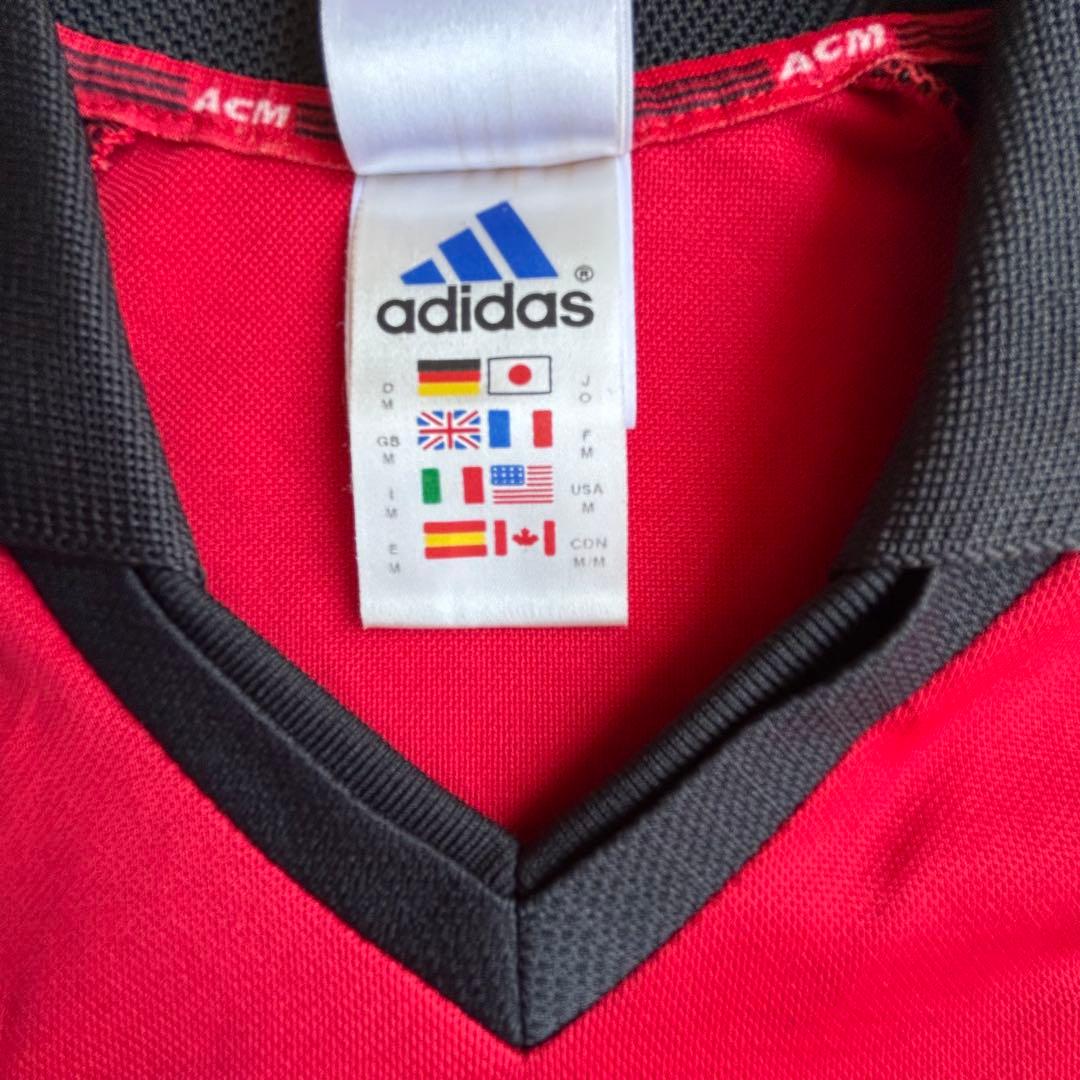 ACミランadidas アディダス　サードモデル　01/02 万国旗タグ