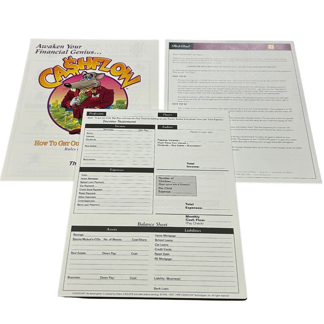 【英語版】キャッシュフロー101 ボードゲーム CASHFLOW 101 廃盤品