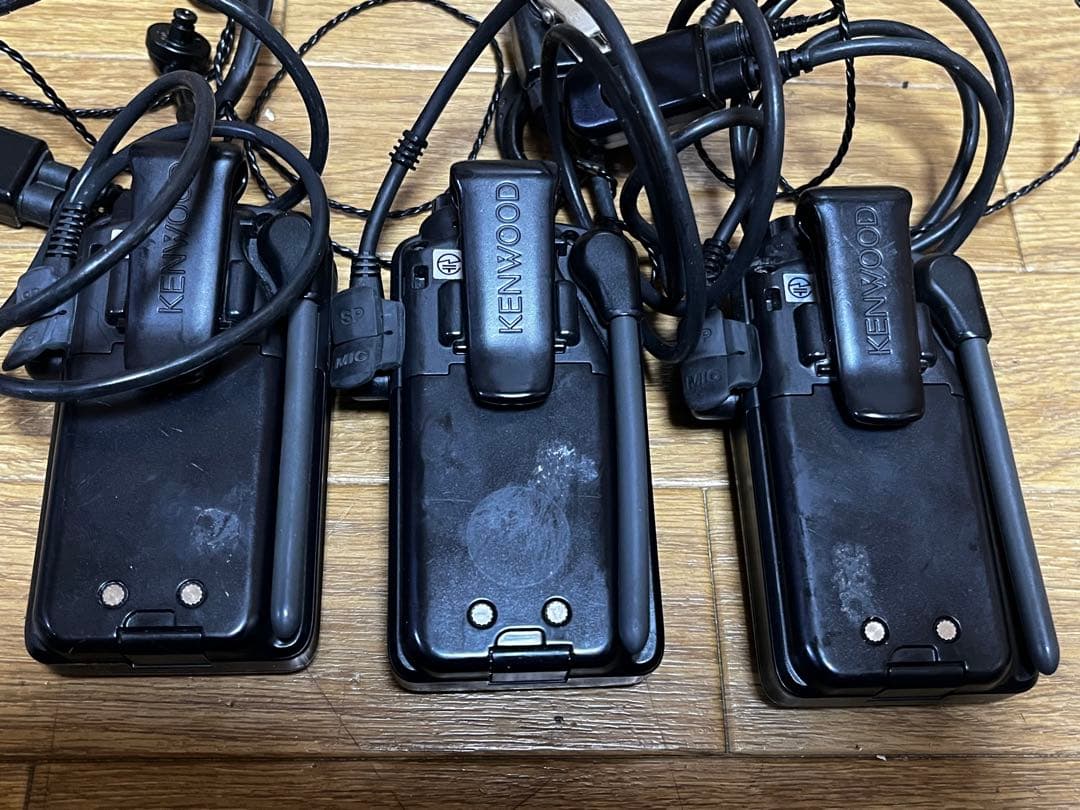 KENWOOD 特定小電力トランシーバー UBZ-LP20 3台セット
