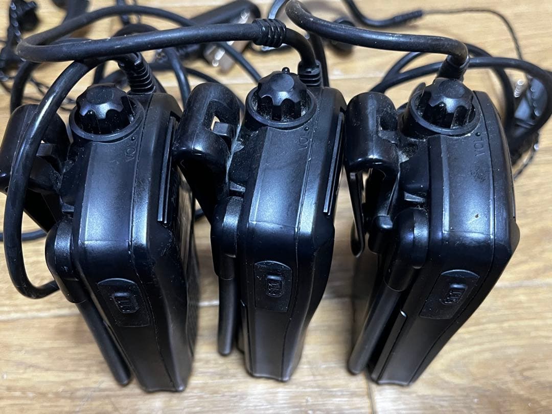 KENWOOD 特定小電力トランシーバー UBZ-LP20 3台セット