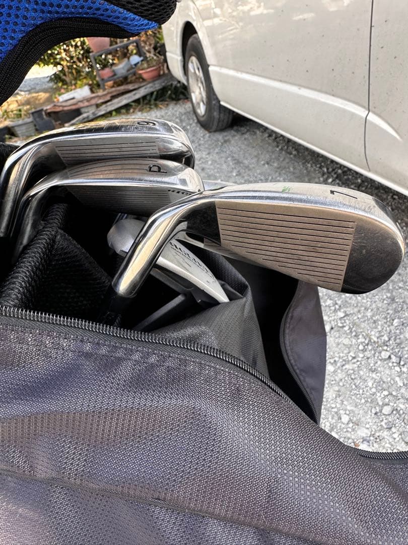 BIGLIETT ゴルフバッグ・アイアン付き