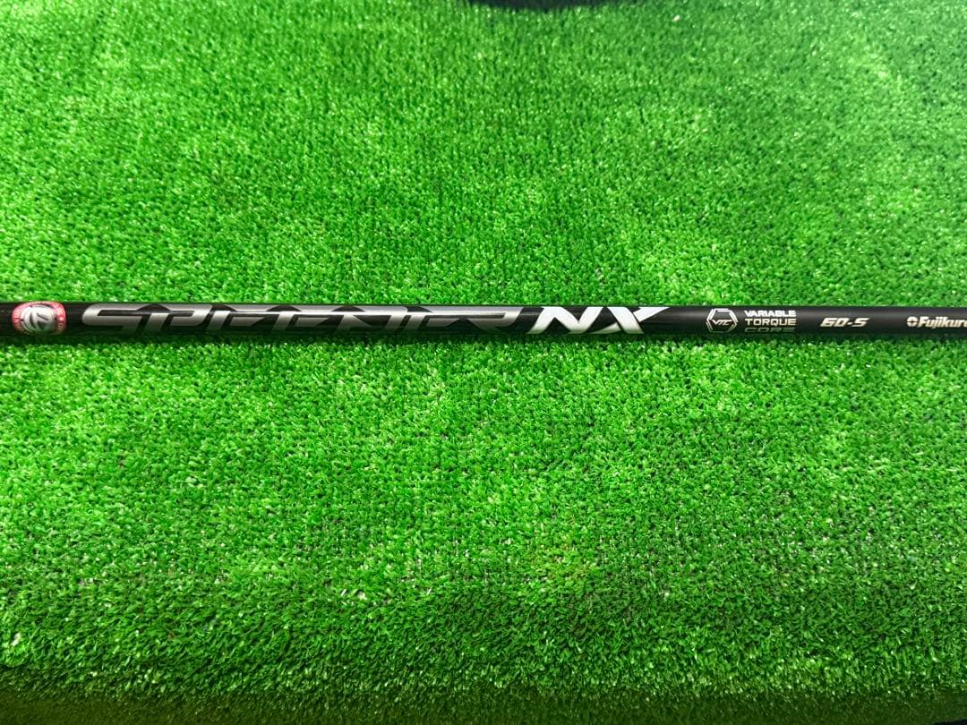 Qi10 SPEEDER NX BLACK 60S 3W ヘッドカバー付