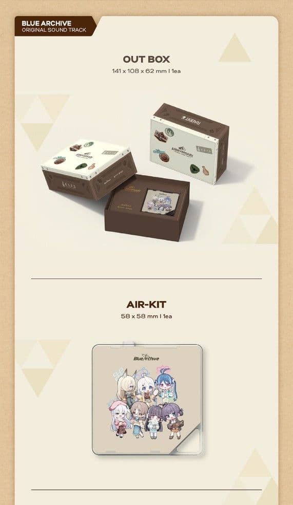 【韓国限定】ブルーアーカイブ 4周年記念OST