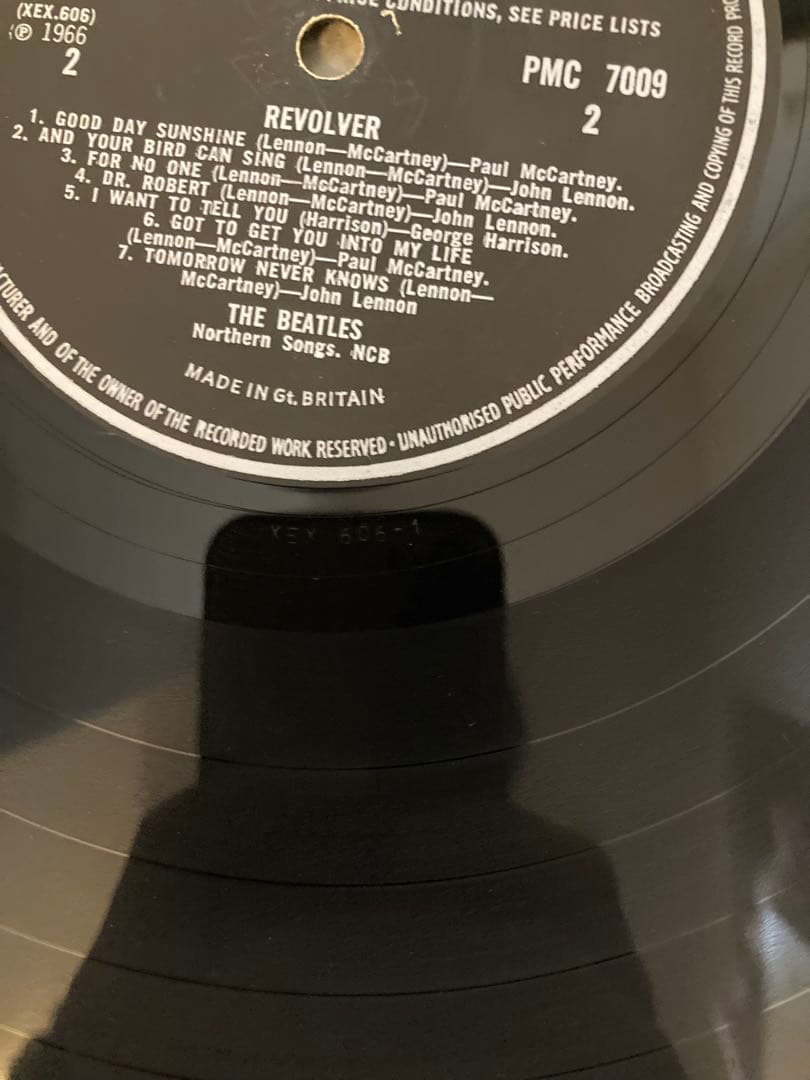 稀少UK回収マト10番台リボルバRevolverビートルズBeatlesレコード