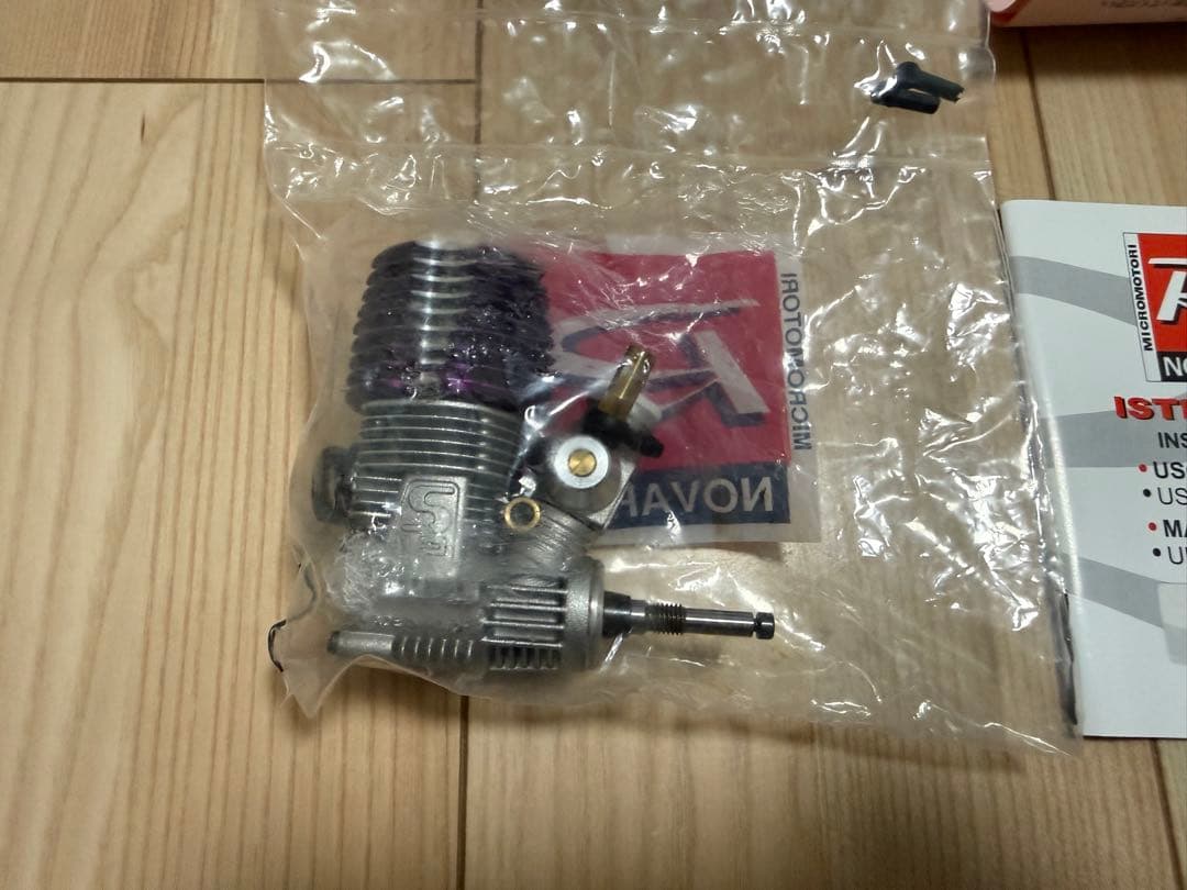 【未使用】ラジコン　エンジン　ノバロッシ　NS12 S5 RC GP