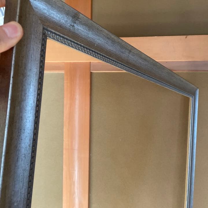 額縁　特大　アンティーク　カリモク　アクメ　飛騨　フランフラン　イケア　無印