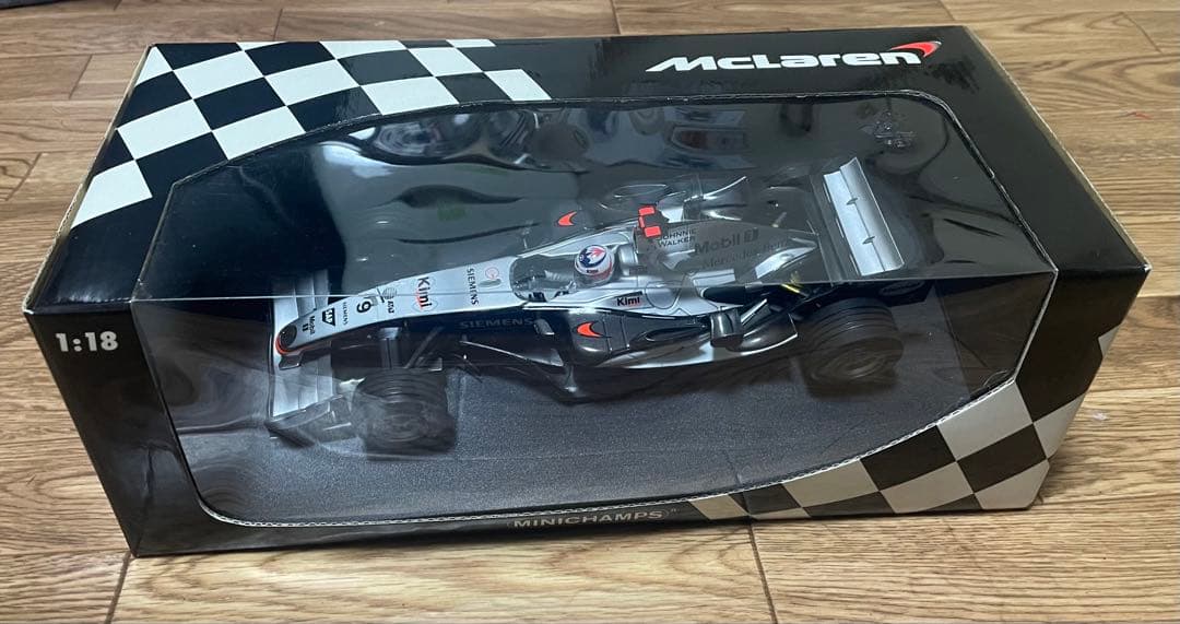 ミニチャンプス 1/18 MP4-20 キミ・ライコネン 2005 #9