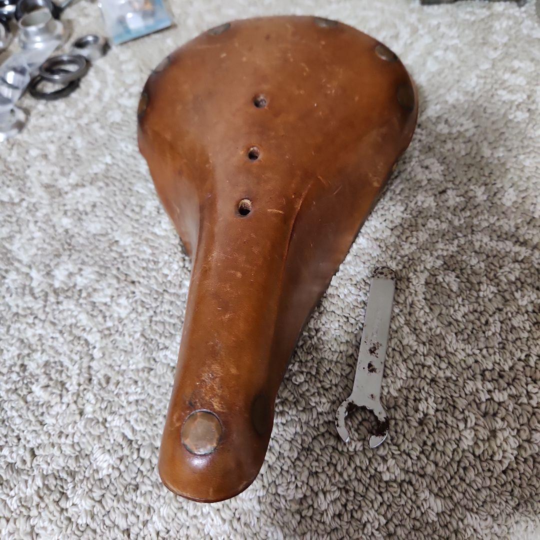 BROOKS レザーサドル ブラウン