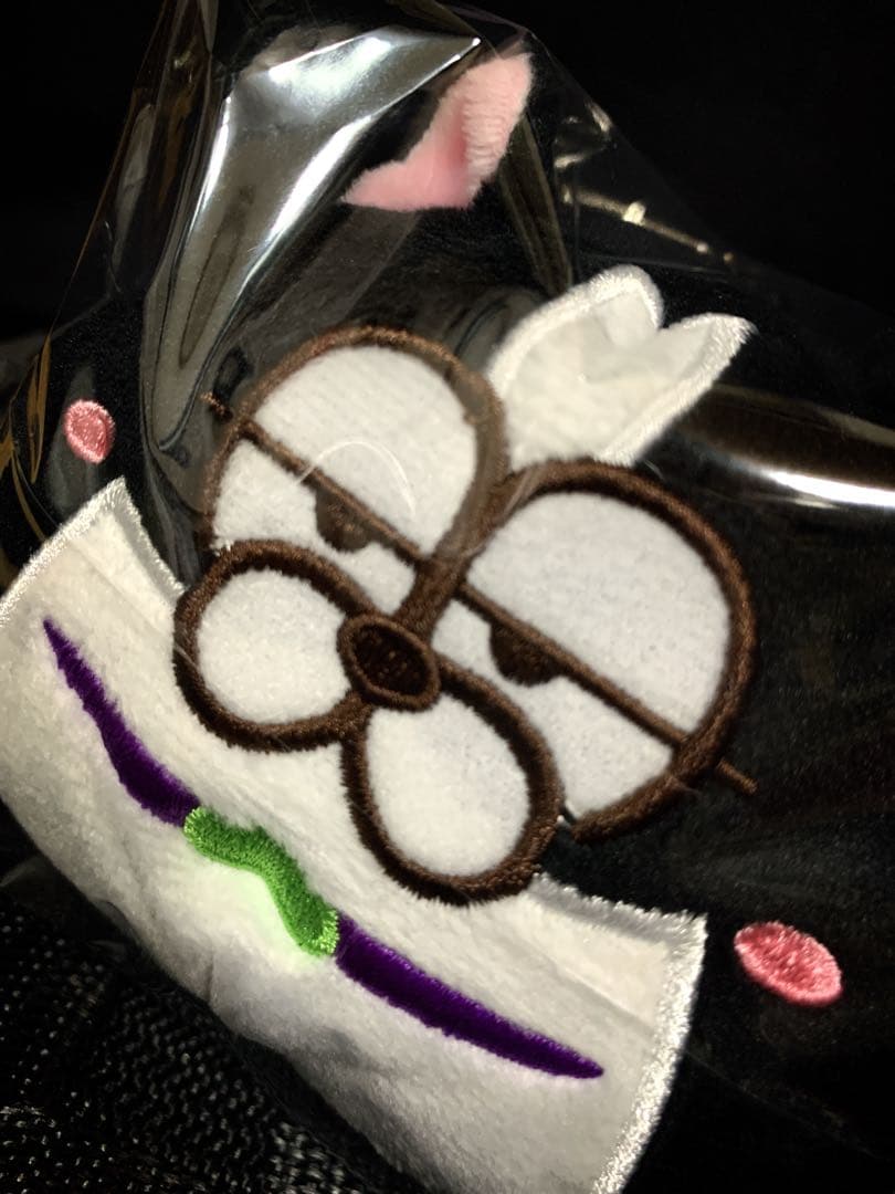 おそ松さん ぬいぐるみ 松犬 リール付き パスケース ①、② 全種 新品タグ付