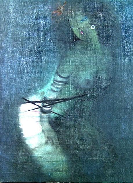 油絵 菅家令子 絵 絵画 インテリア F4-152023 人物 女性像