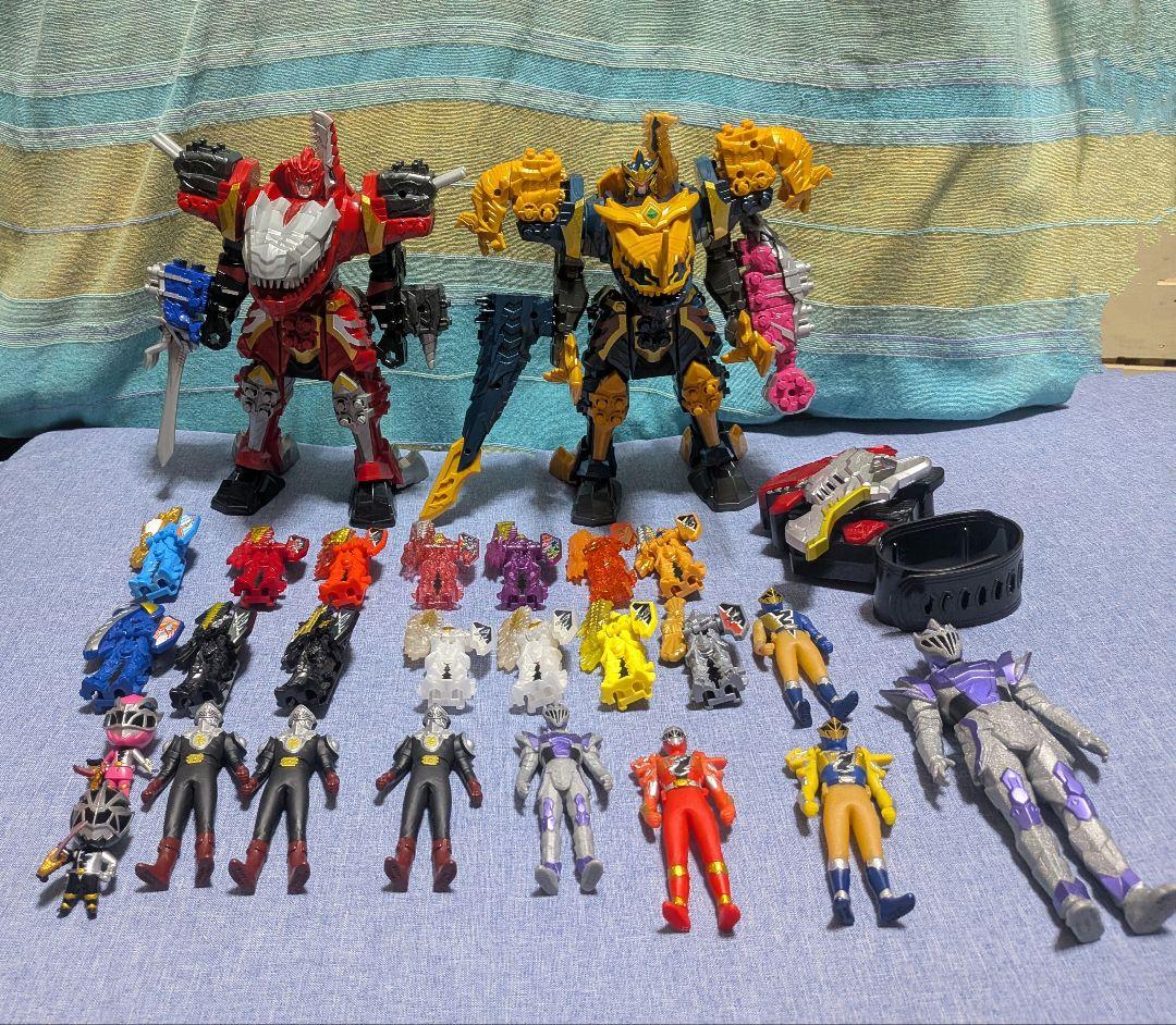 DXキョウリュウオー·キシリュウジン·チェンジャー·リュウソウルミニソフビセット