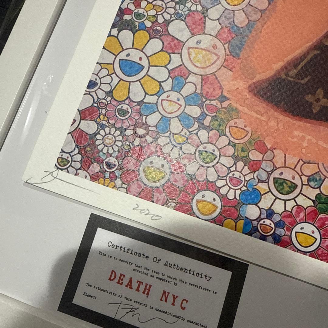 DEATH NYC 世界100枚限定　現代アートポスター　奈良美智　村上隆