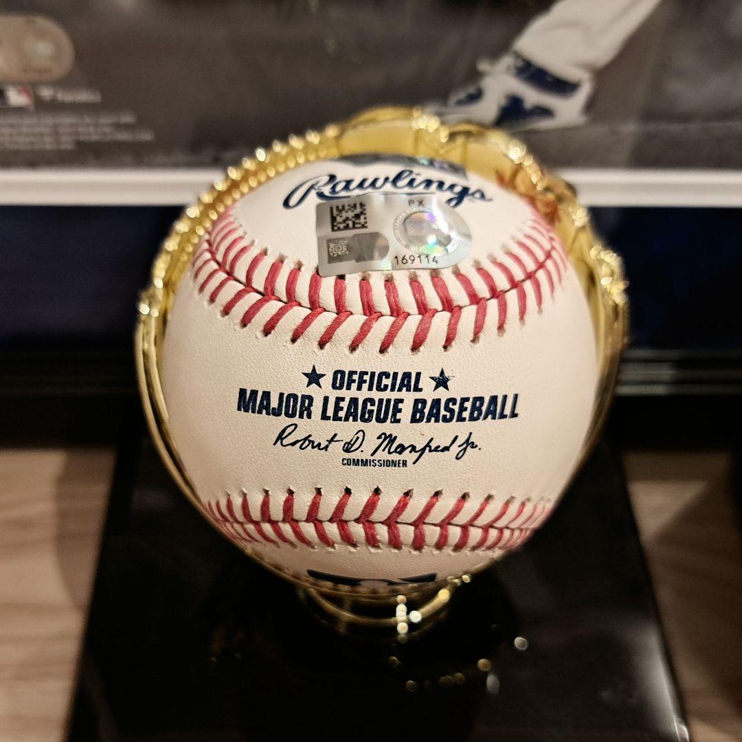 祝☆WS MVP　山本由伸選手直筆サインボール