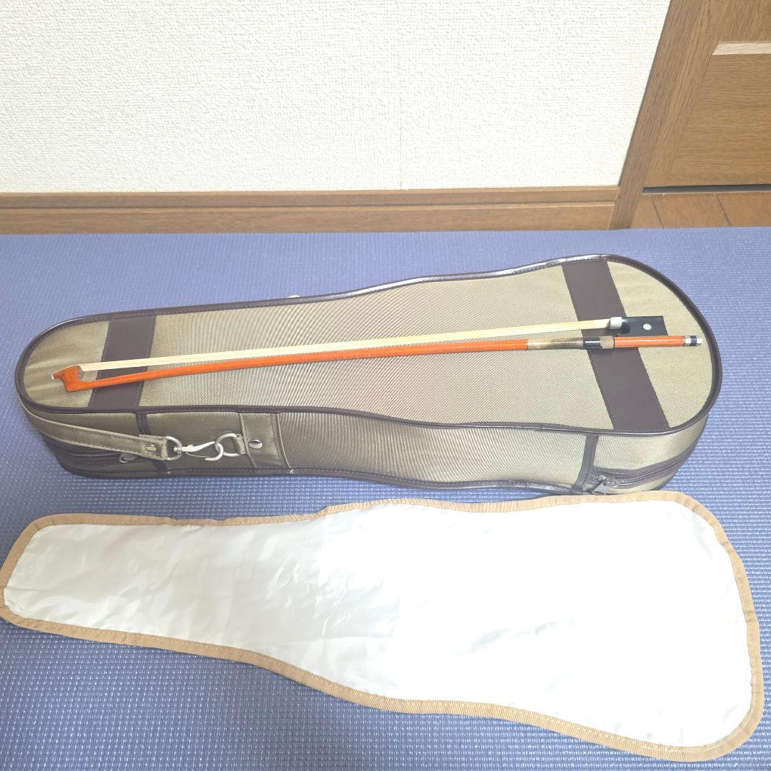 418】極虎艶杢　鈴木バイオリン No.300● 1/8 2001年製　虎杢