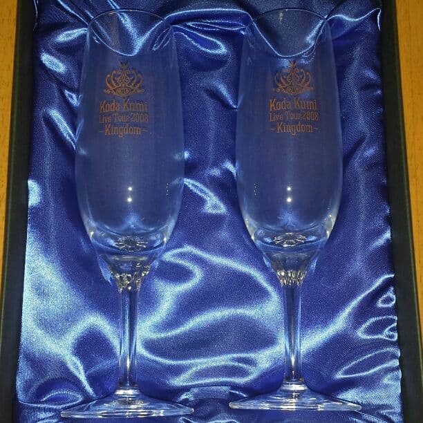 値引！倖田來未◆シャンパングラス